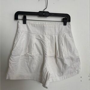 Women's White Shorts